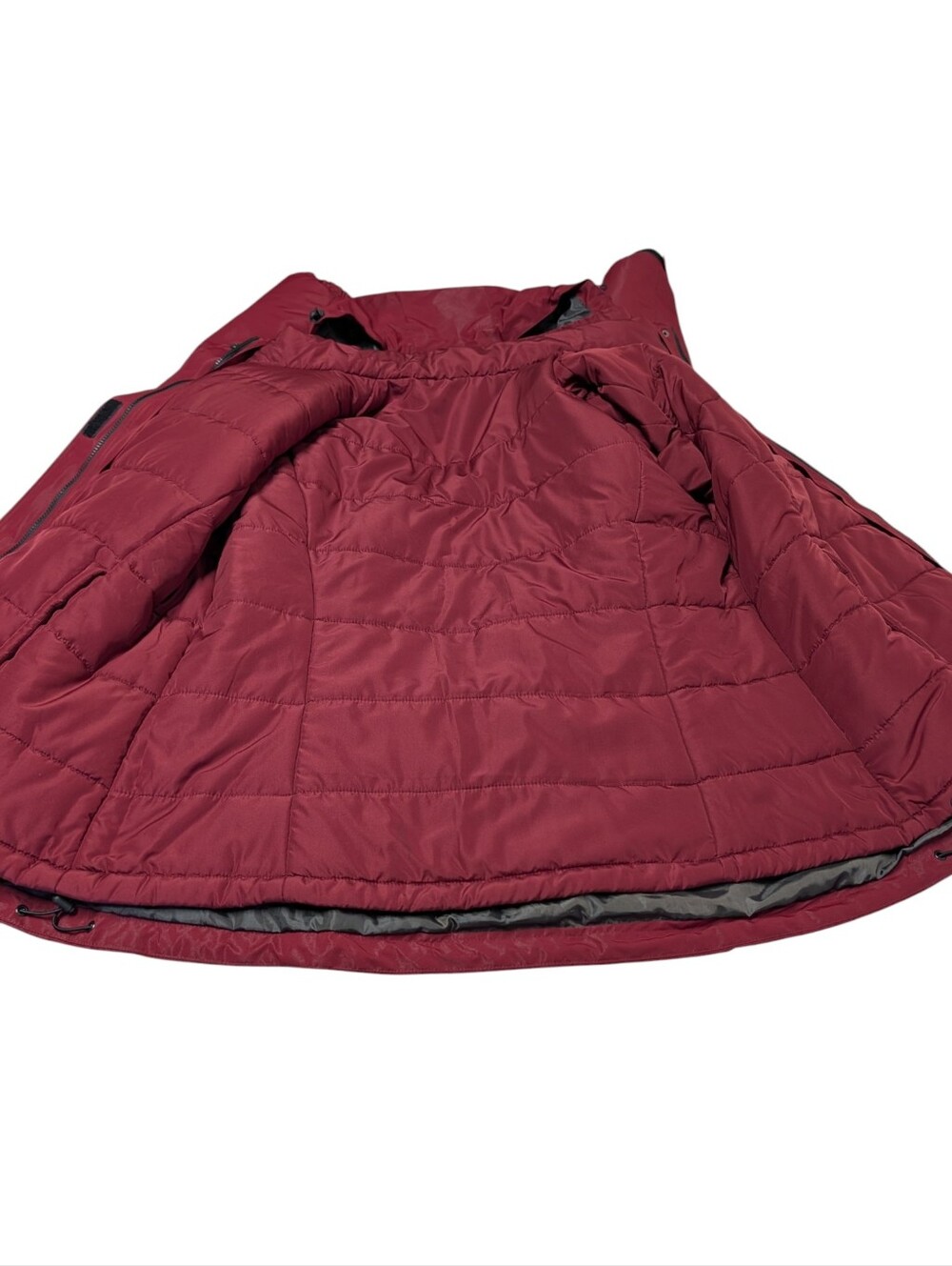 PTSOC Women's Size XXL Burgundy 3-in-1 Jacket Removable Puffy Jacket Liner - Picture 8 of 14